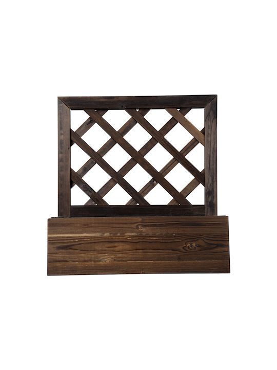 GloboStar Sikinos Planter Box Lemn Maro