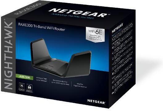 NetGear Nighthawk Ασύρματο Router Wi‑Fi 6E με 6 Θύρες
