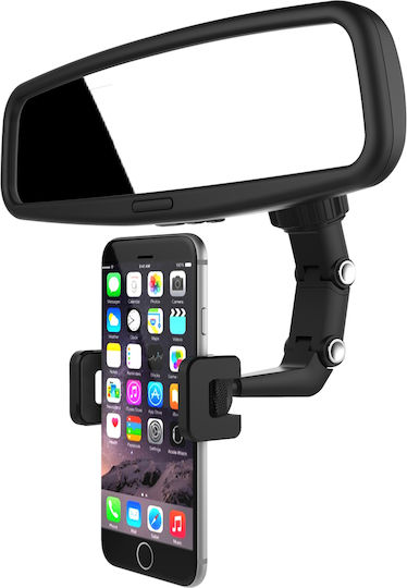 Hurtel Car Mobile Mount with Adjustable Hooks Black