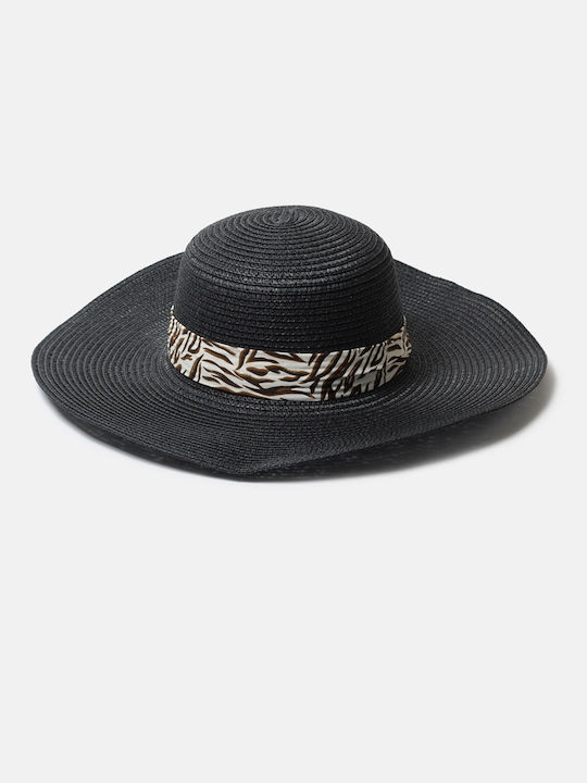 InShoes Wicker Women's Hat Black