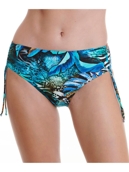 Set Bikini Floral Μαύρο
