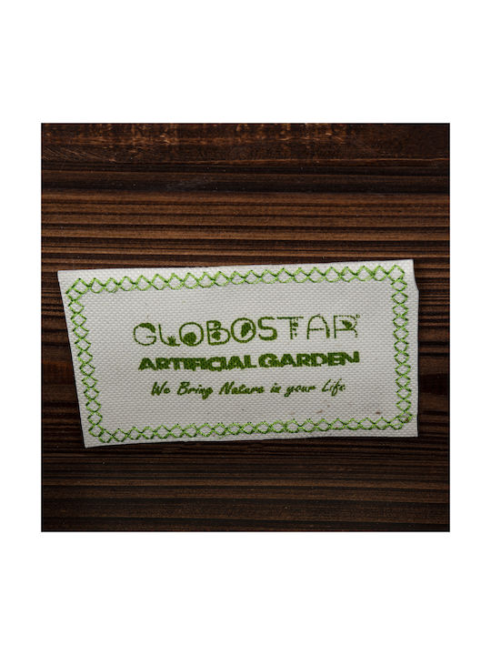 GloboStar Antipaxos Hanging Planter Wooden Brown 38x45x45cm.