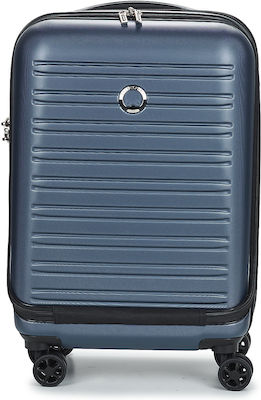 Delsey Segur 2.0 Βαλίτσα Καμπίνας με ύψος 55cm Extensible σε Μπλε χρώμα