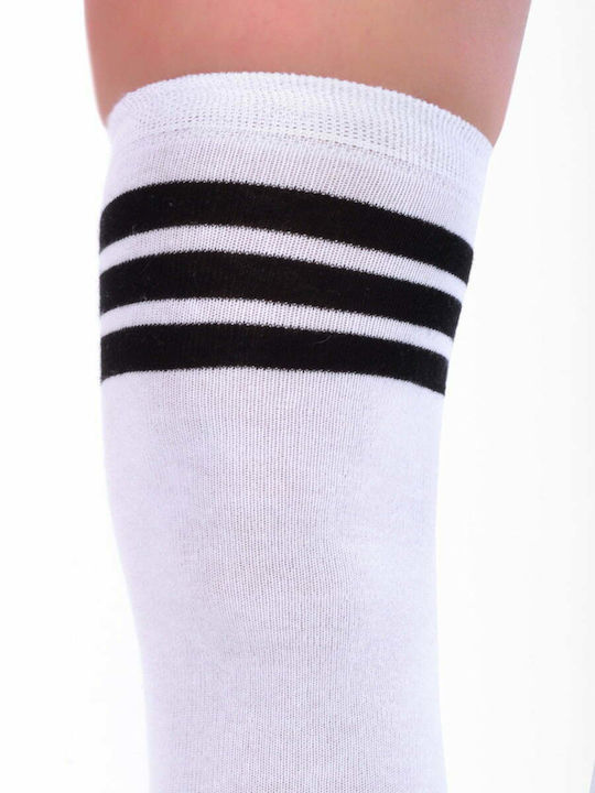 Axidwear Γυναικείες Κάλτσες Λευκές