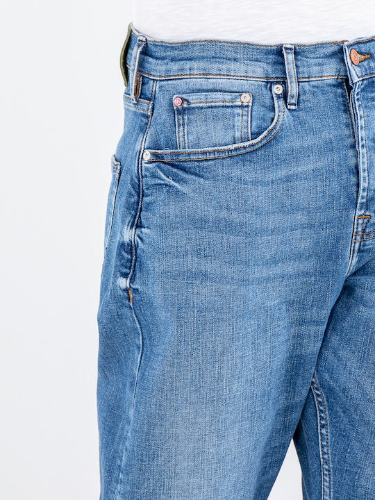 Pantaloni Jeans pentru Bărbați Albastru