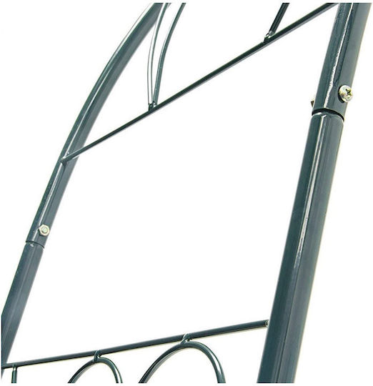 Garden Arch from Metallic 153x35x233cm Green 02830273 Garden Arch from Metallic 153x35x233cm Green 02830273