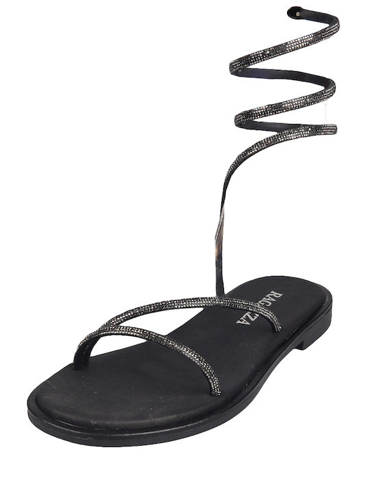 Ragazza Women's Sandals with Strass Black