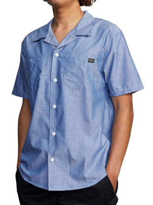 Short-sleeved Shirt Light Blue
