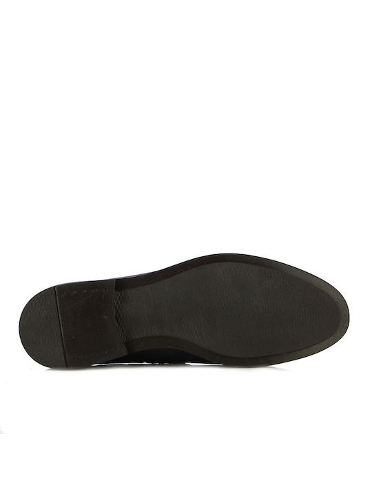 Men's Leather Moccasins Blue