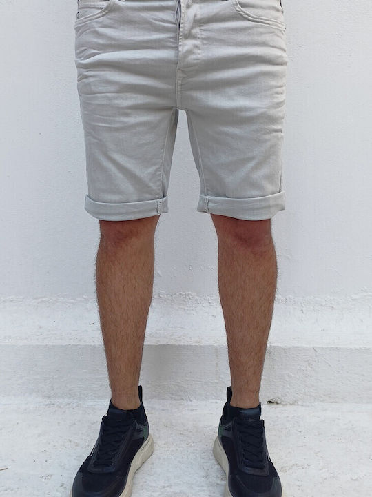 Herrenshorts Jeans Gray