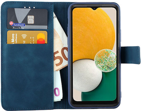 Lime Essential Magnet Buchen Sie Synthetisches Leder Dark Blue (Galaxy A04s)