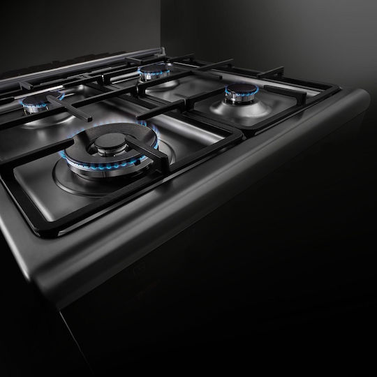 La Germania CLS6 4C 81 C X GPL Gasherd 65Es B59.5cm. Inox