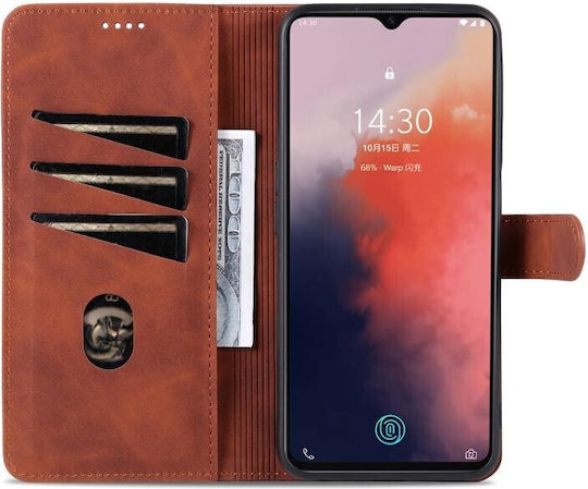 AZNS Skin Портмоне Изкуствена кожа Кафяв (OnePlus Nord CE 2 Lite)
