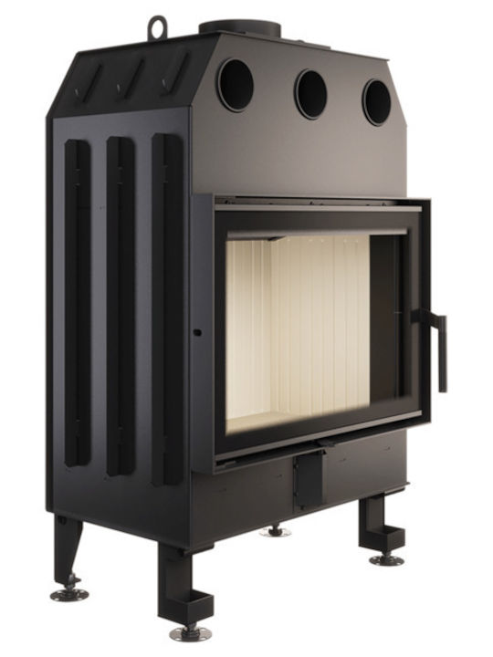 Saven Energy Eco Kaminofen Holz 15.1kW Gerade mit einer zu öffnenden Tür Geschlossenes Ausdehnungsgefäß