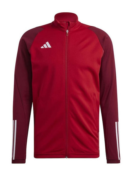 Adidas Sportliche Kinder-Strickjacke Rot Tiro 23 Competition