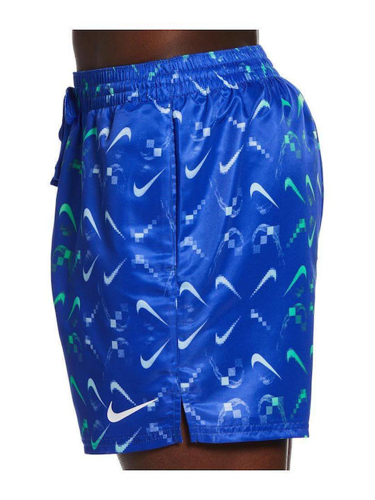 Swoosh Men's Swimwear Shorts Multicolour with Patterns