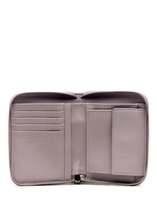 Calvin Klein Re-lock Quilt Дамско Портмоне с RFID Лилаво K60K610785-VDQ