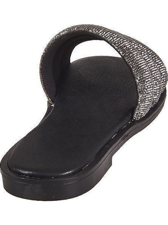 Γυναικεία Σανδάλια Black Slver