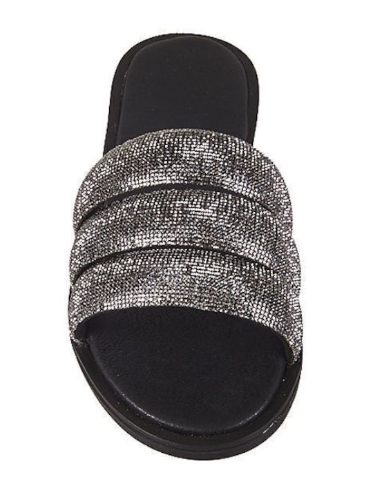 Γυναικεία Σανδάλια Black Slver