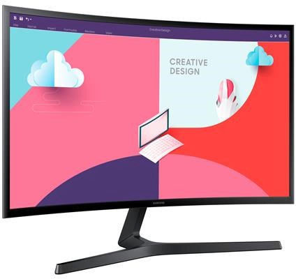 Samsung S27C366EA VA Curved Monitor 27" FHD 1920x1080 με Χρόνο Απόκρισης 4ms GTG