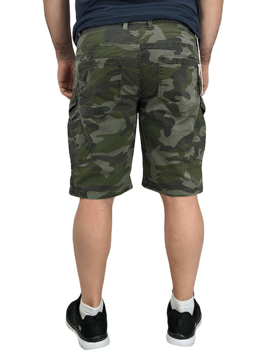 CARGO CAMO SHORTS KHAKI DUNKEL 1888 BREAD & BUTTONS (1888-2-)