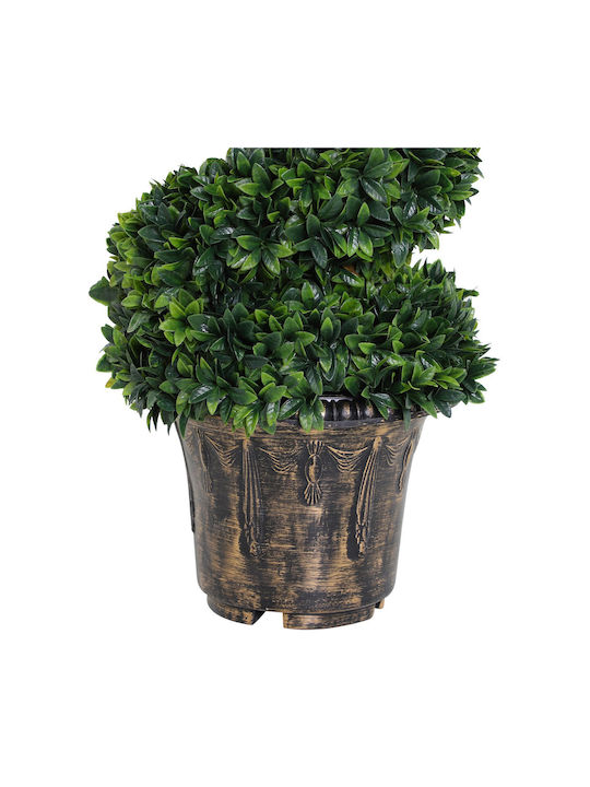 Изкуствено дърво за външно пространство Buxus (Обща кутия) Green 112см Outsunny