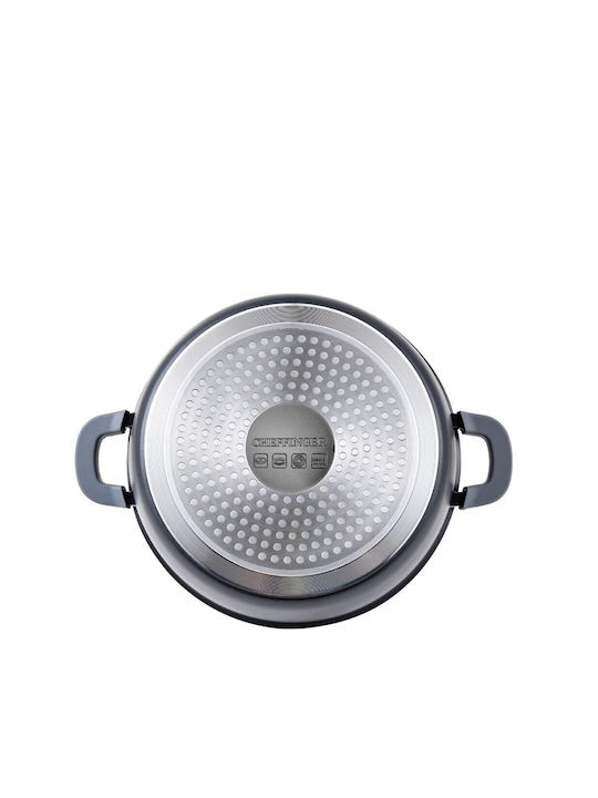 Cheffinger Deep Pot made of Aluminum 24cm