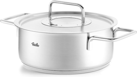 Fissler Pure Deep Stainless Steel Pot 2.4lt / 20cm