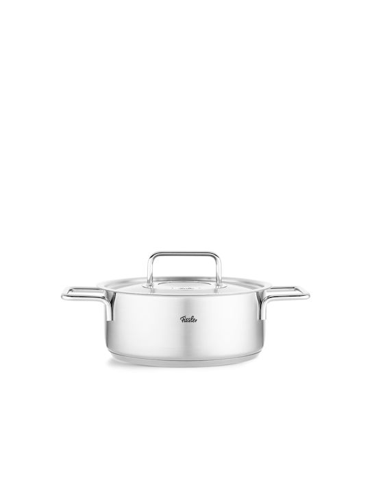 Fissler Pure Deep Stainless Steel Pot 3.9lt / 24cm