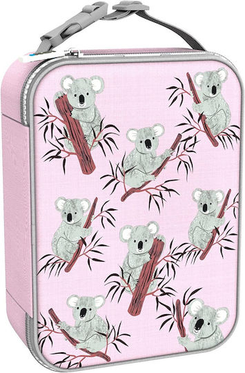 Ion8 School Lunch Bag Insulated Handbag 4.2 Litres Pink 19.5x8x26.5cm