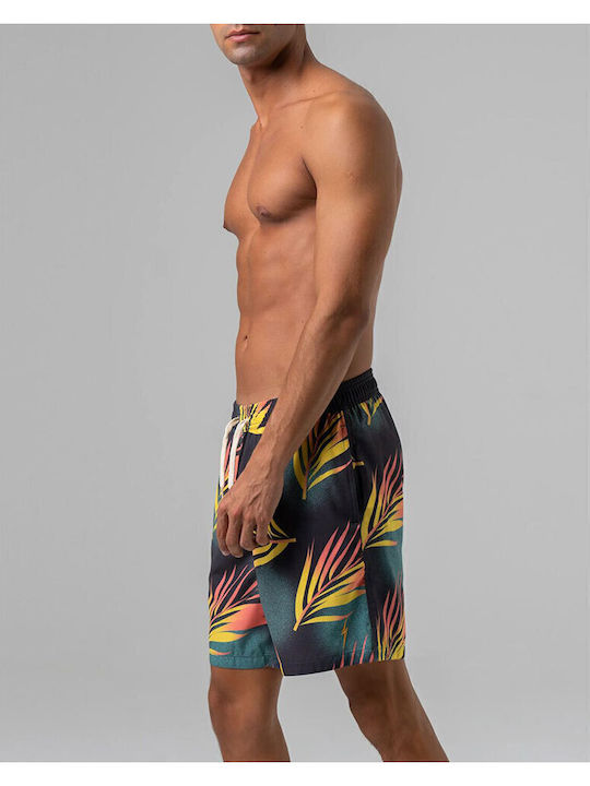 Costum de baie bărbați Bermude Multicolore cu model