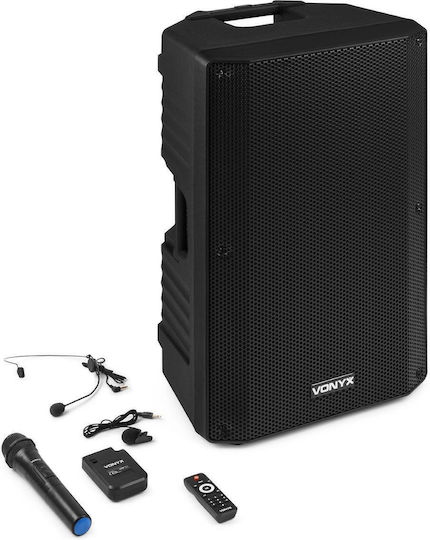 Vonyx Караоке Система с Безжични Микрофони VSA500-BP 174.058 Черен