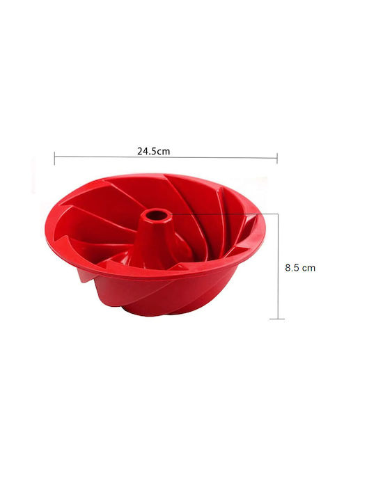 Sugar Love No Coating Silicone Cake Baking Pan 24.5x24.5x8.5cm