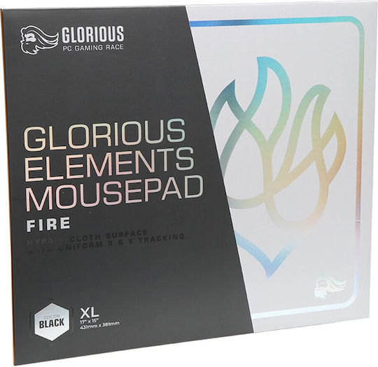 Glorious PC Gaming Race Elements Mouse Pad Large 430mm Black