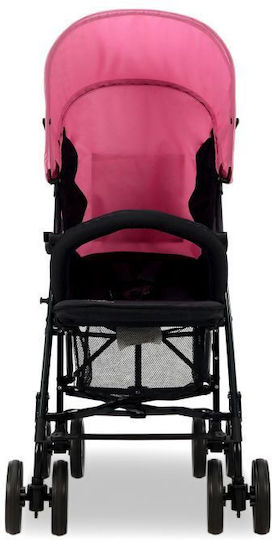 Asalvo Trotter Plus Umbrella Stroller Suitable for Newborn Black Pink 7.3kg