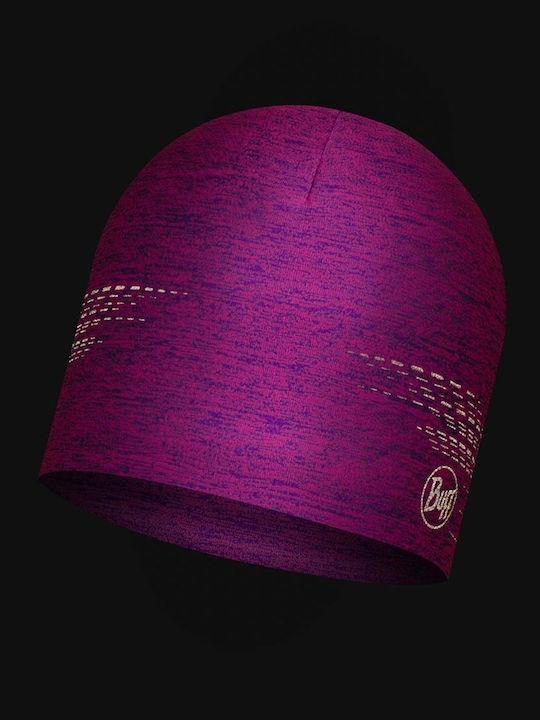 Knitted Beanie Cap Fuchsia .10.00