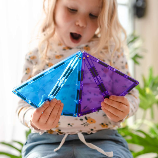 Connetix Jucărie Magnetică De Construcție Geometrie Curcubeu Pentru Copii 3+ Ani