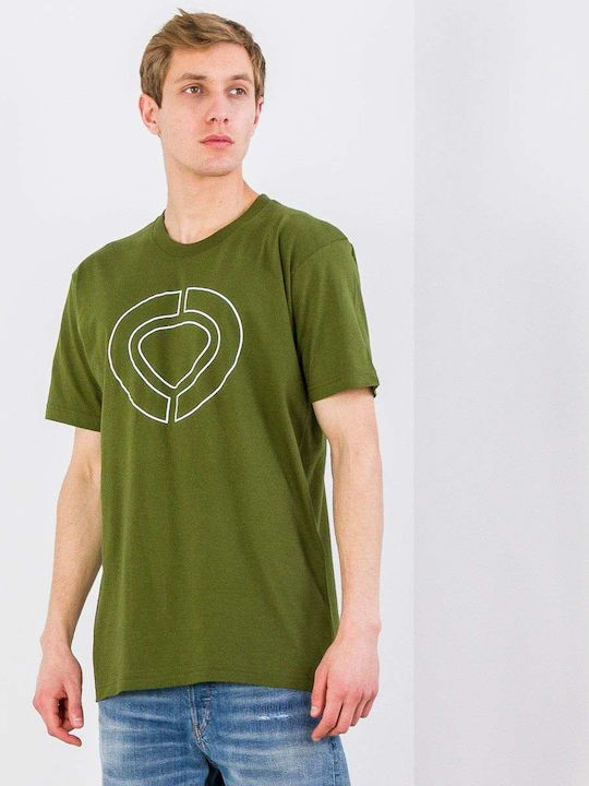 Circa Icon Track T-Shirt verde militar