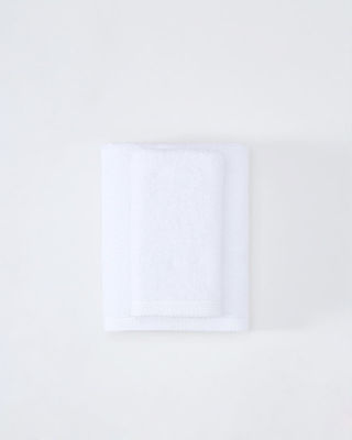 Pennie Nello Hotel Face Towel 100x50 cm White