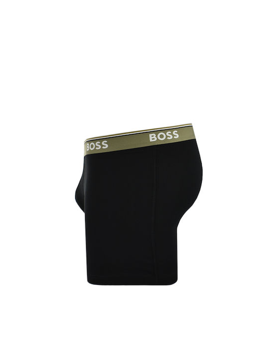 Hugo Boss Ανδρικά Μποξεράκια Μαύρα 3Pack