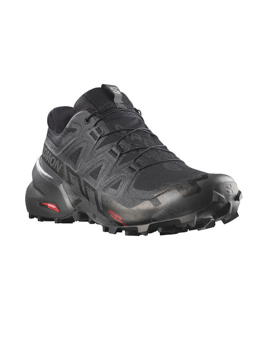 Speedcross 6 GTX Sport Shoes Trail Running Black Waterproof with Gore-Tex Membrane