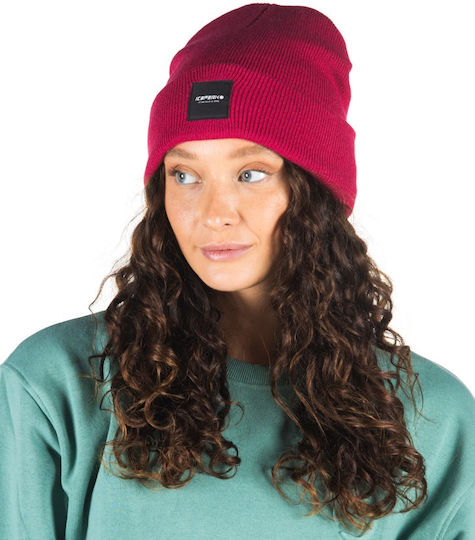 Harcourt Beanie Γυναικείος Σκούφος Πλεκτός σε Φούξια χρώμα