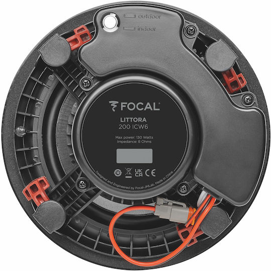 Focal Littora 200 ICW6 Ηχείο Οροφής 130W (Τεμάχιο) Μαύρο