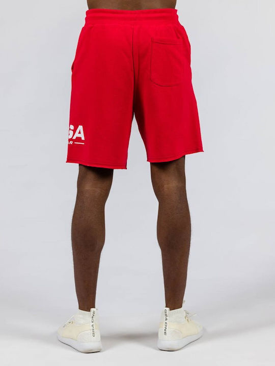 GSA Men's Athletic Shorts Red