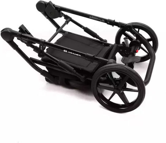 Adamex Rimini Lux Verstellbar 3 in 1 Baby Kinderwagen Geeignet für Neugeborene Lux 12.5kg