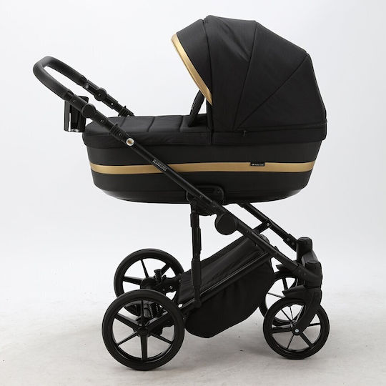 Adamex Rimini Lux Verstellbar 3 in 1 Baby Kinderwagen Geeignet für Neugeborene Lux 12.5kg