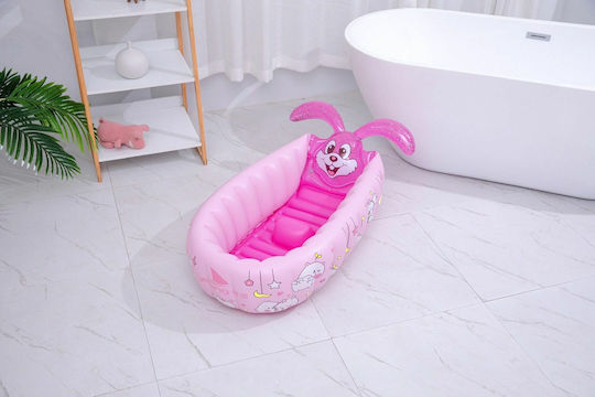 Aufblasbares Baby Badewanne Häschen Fuchsie