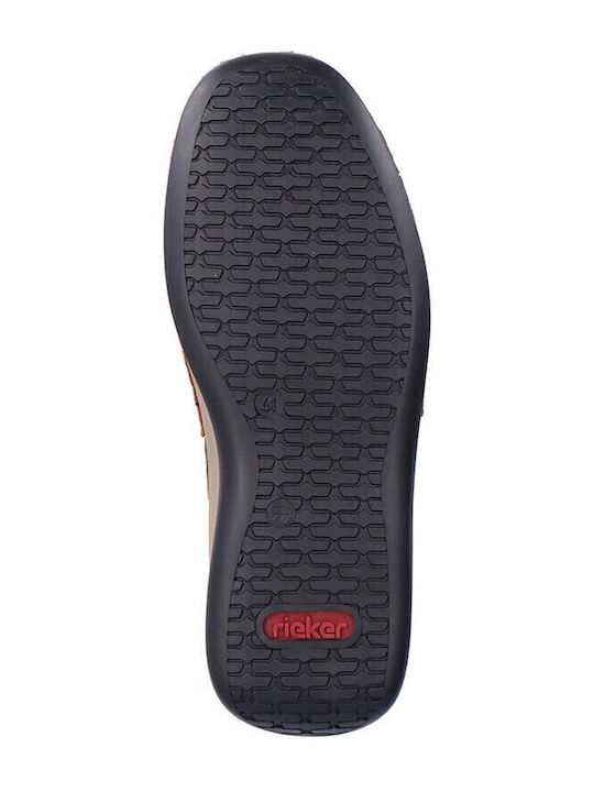 Leder Herren Slip-Ons Braun
