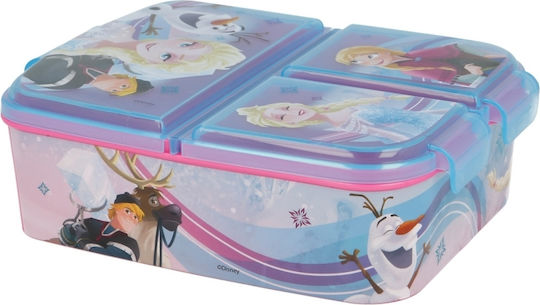 Stor Frozen Πλαστικό Παιδικό Δοχείο Φαγητού Frozen Τιρκουάζ