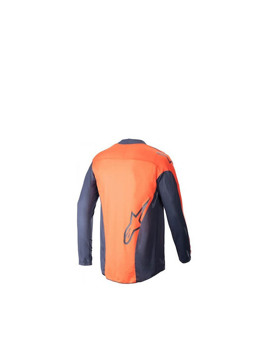 Alpinestars Techstar Arch Motocross-Shirt Marineblau Farbe